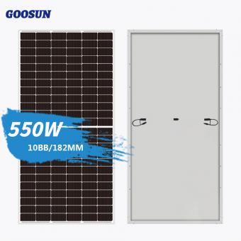 550W solar panel